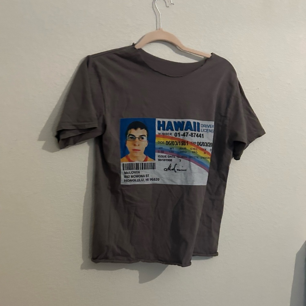 McLOVIN shirt from superbad